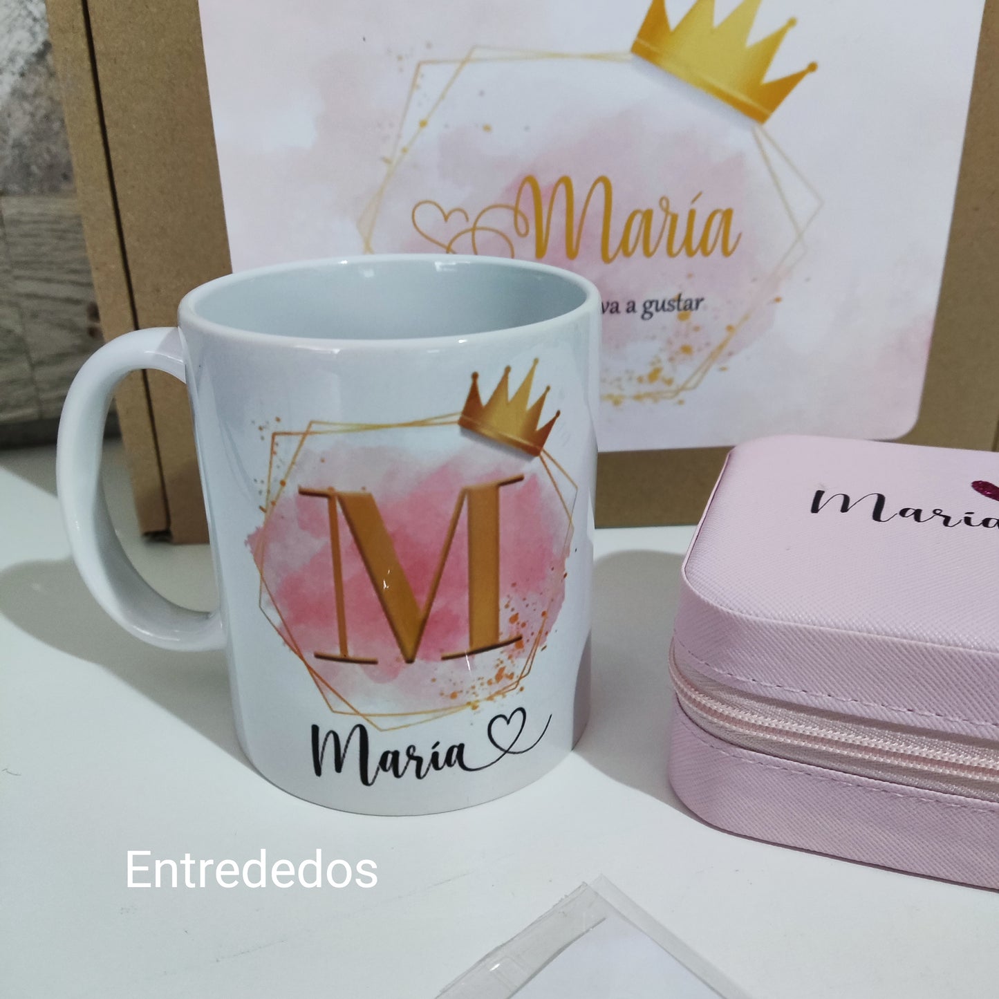 Kit regalo personalizado diseño corona