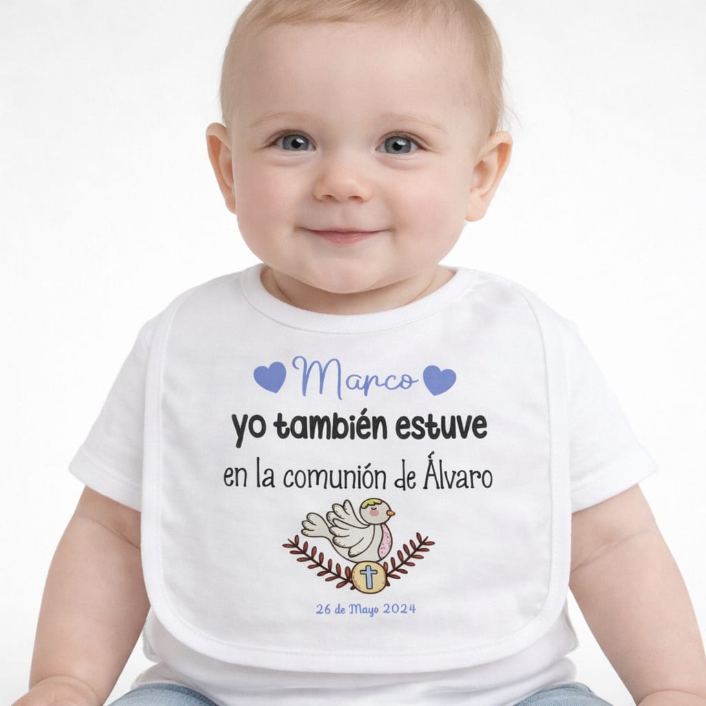 Baberos con Diseño Personalizado – Comunión