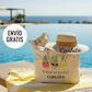 Set de Bolsa de playa personalizada y Abanico - Original