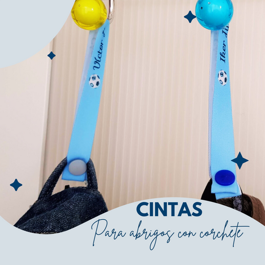 Cintas personalizadas para colgar la ropa