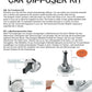Kit difusor para coche - Alas de angel - 30mm