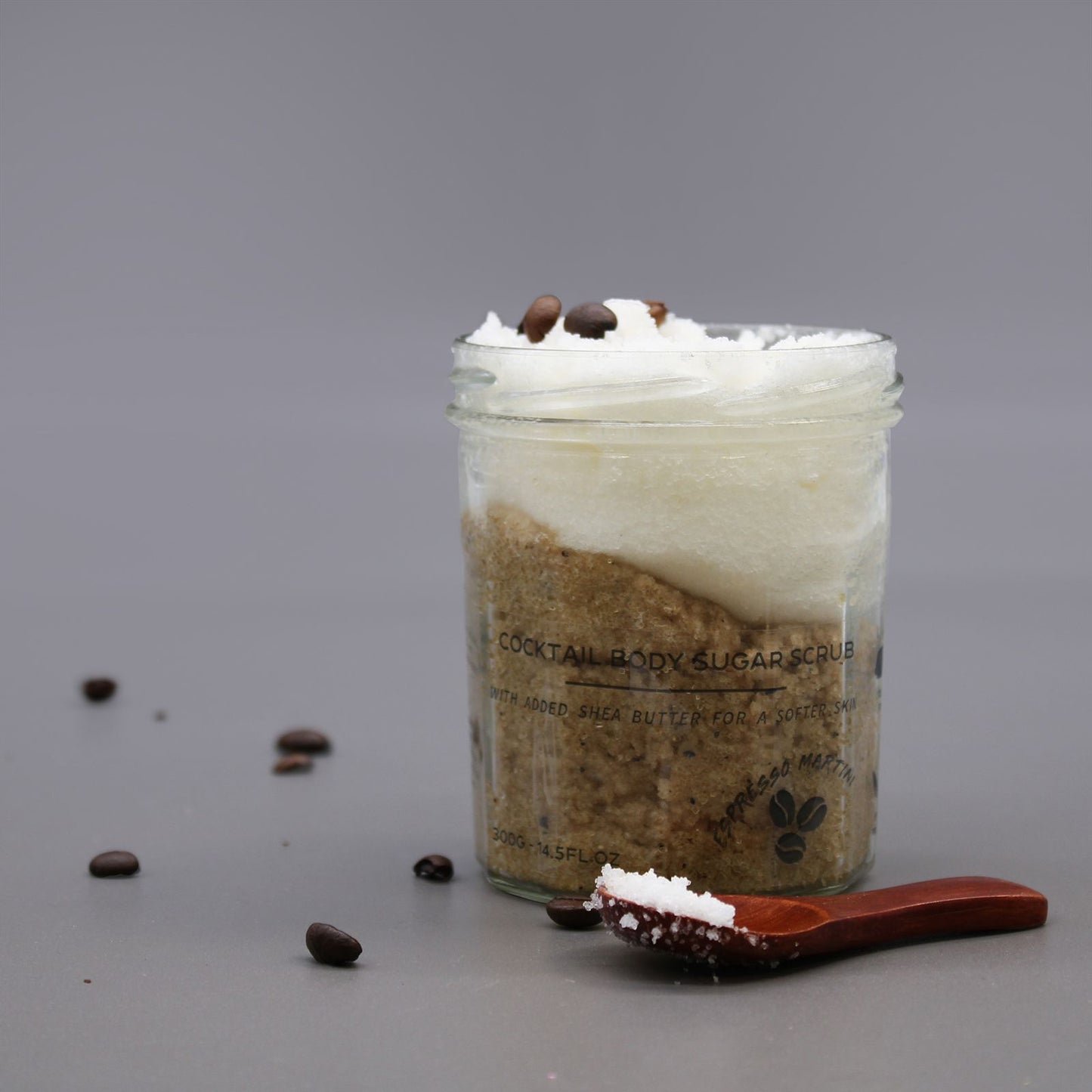 Exfoliante corporal de azúcar perfumado - Espresso Martini 300g