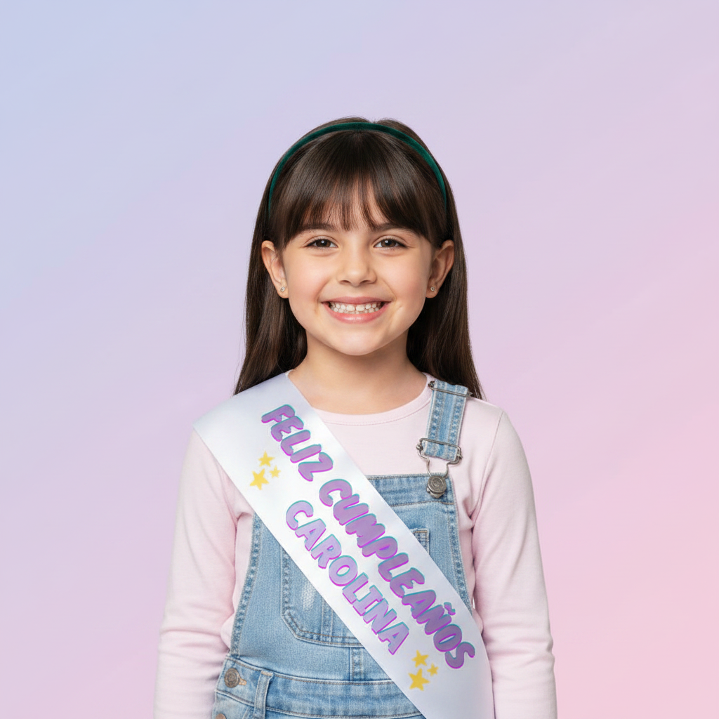 Banda personalizada para niños
