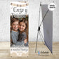Banner Personalizado con Foto de Bautizo de Hermanos