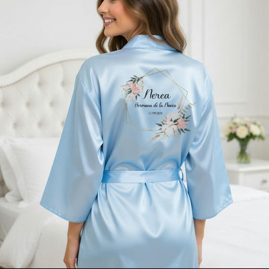 Bata dama de honor personalizada elegante