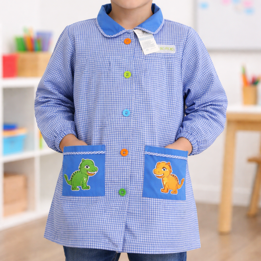 Bata escolar para niños: diseño personalizado y divertido