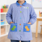 Bata escolar para niños: diseño personalizado y divertido
