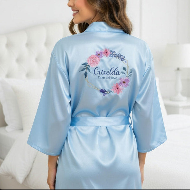 Bata dama de honor personalizada barata