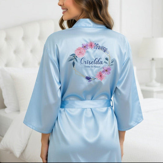 Bata dama de honor personalizada barata