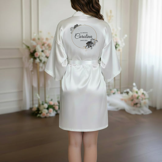 Bata de novia personalizada 2702: lujo y estilo premium
