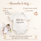 Body personalizado de bebé – ¿Quieres ser mi Madrina?