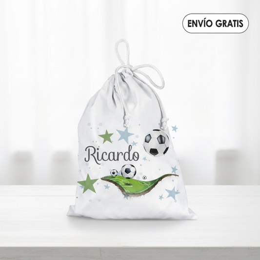 Bolsa para la muda personalizada - Fútbol