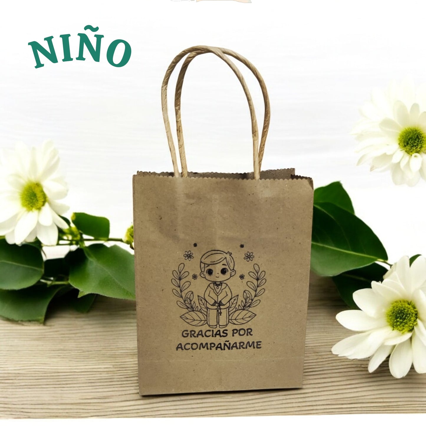 Bolsas de Papel para Comunión 12x16