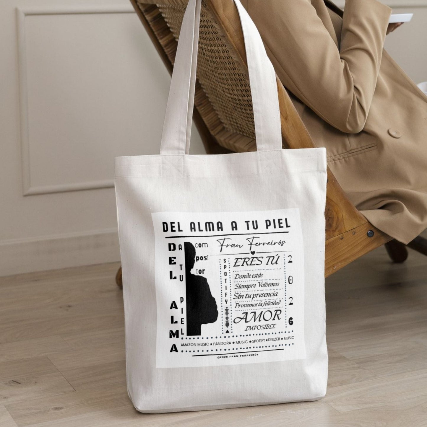 Bolsa Tote Bag Fran Ferreirós – Del Alma a tu Piel