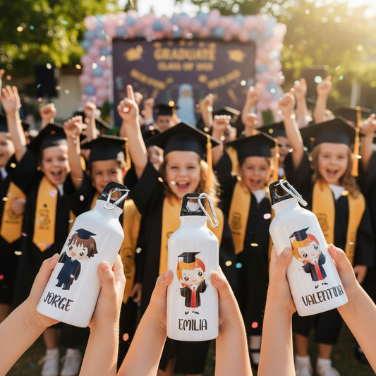 Bidón o botella de agua Personalizado Graduación – 400ml