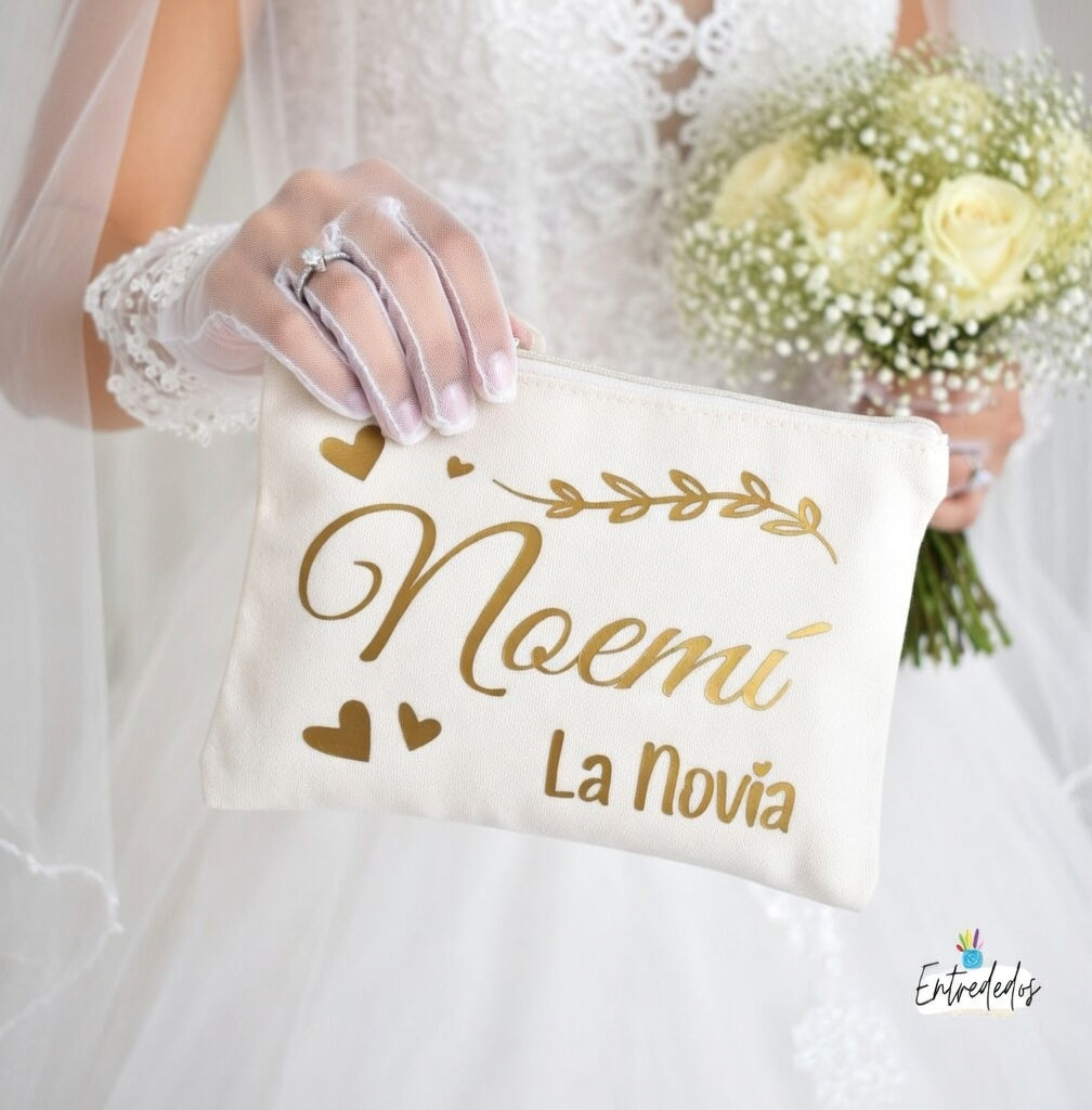 Neceser Personalizado para Novia: Diseño Espiga