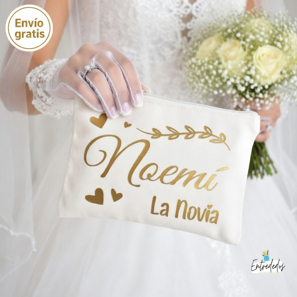 Neceser Personalizado para Novia: Diseño Espiga