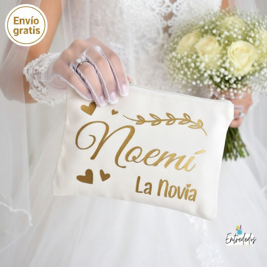 Neceser Personalizado para Novia: Diseño Espiga