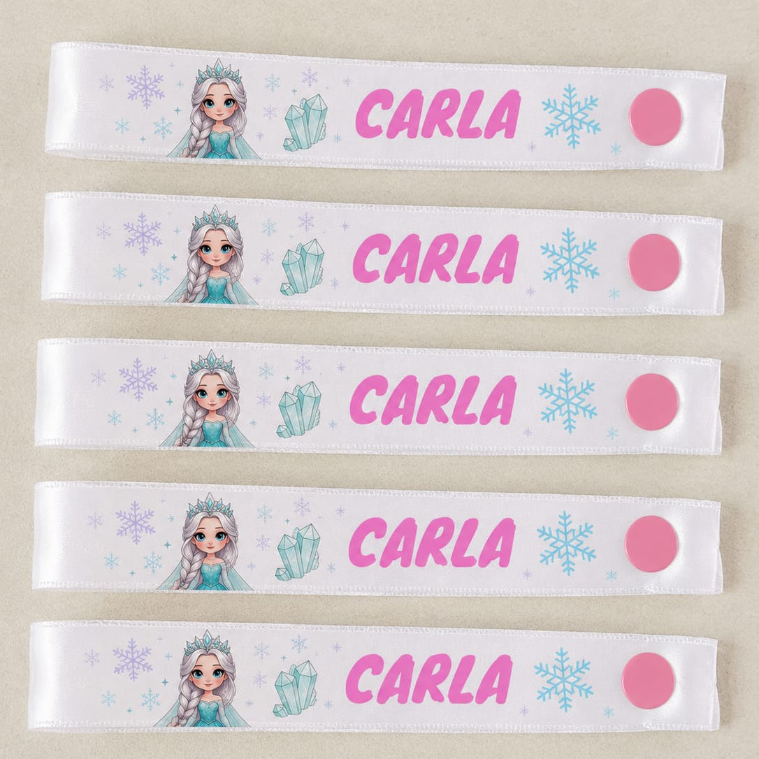 Cintas para colgar ropa y Abrigos diseño - Princesa de Hielo