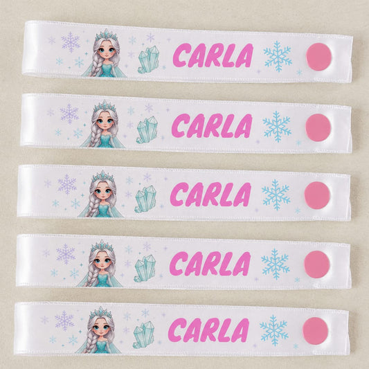 Cintas para colgar ropa y Abrigos diseño - Princesa de Hielo