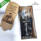 Copa de vino y caja de madera grabadas personalizadas