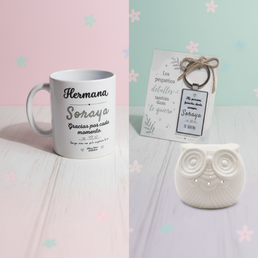 Caja de Regalo para Hermana Personalizada - Original y Única