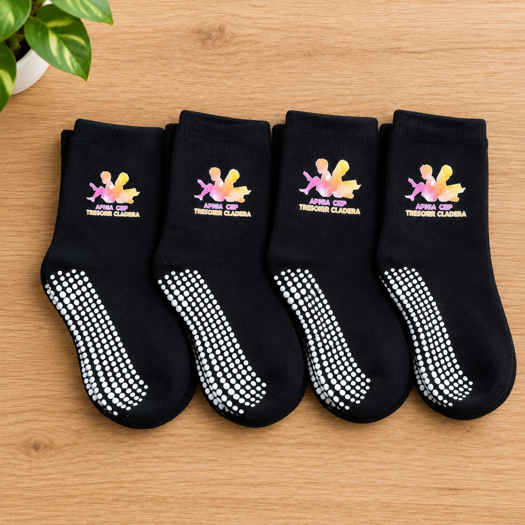 CALCETINES ANTIDESLIZANTES PERSONALIZADOS CON TU LOGO