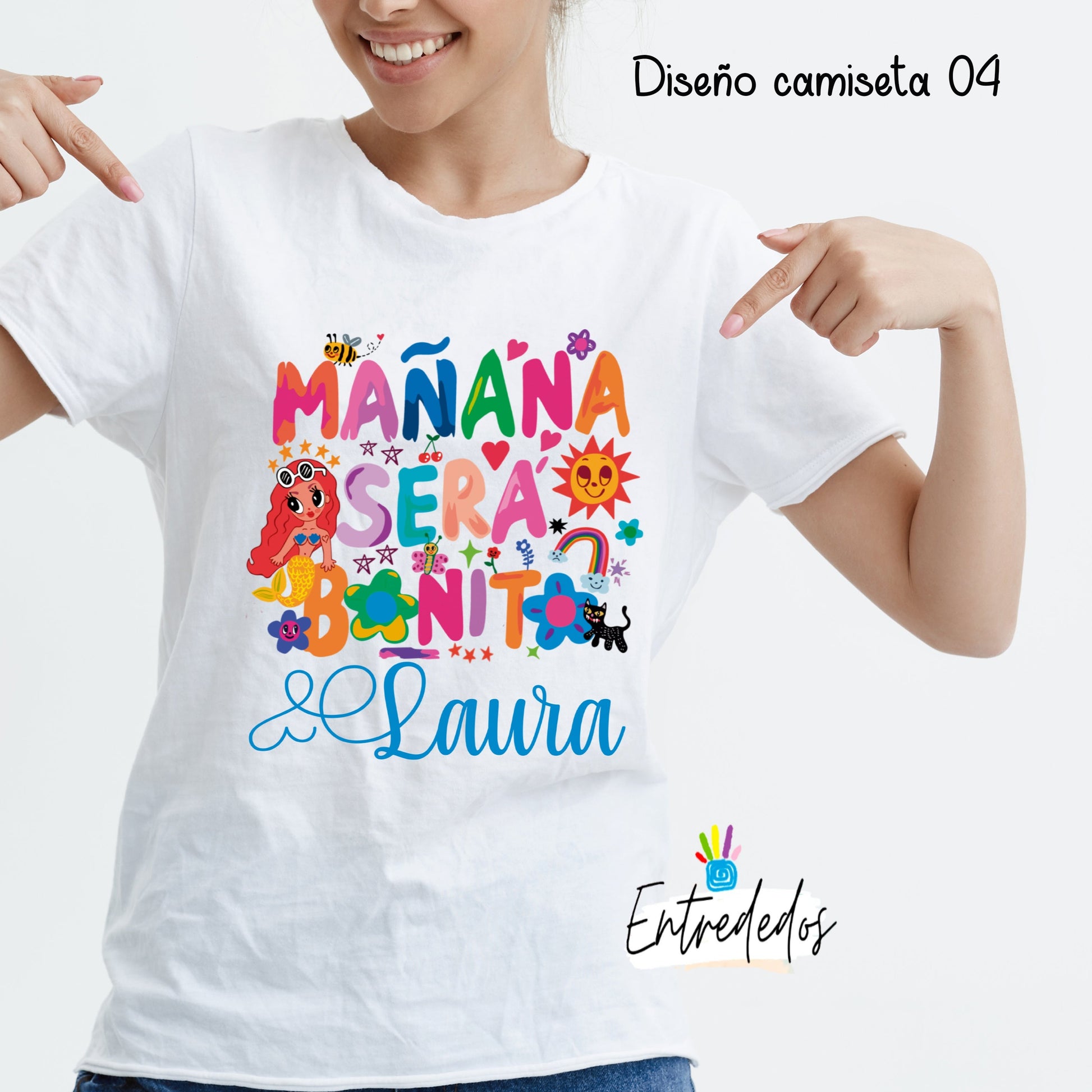 Camiseta Mañana Será Bonito Karol G Personalizada