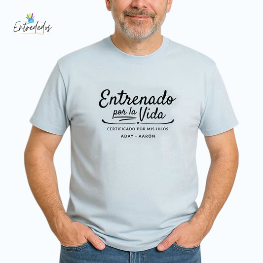 Camiseta para Hombre - Abuelo Entrenado por la vida
