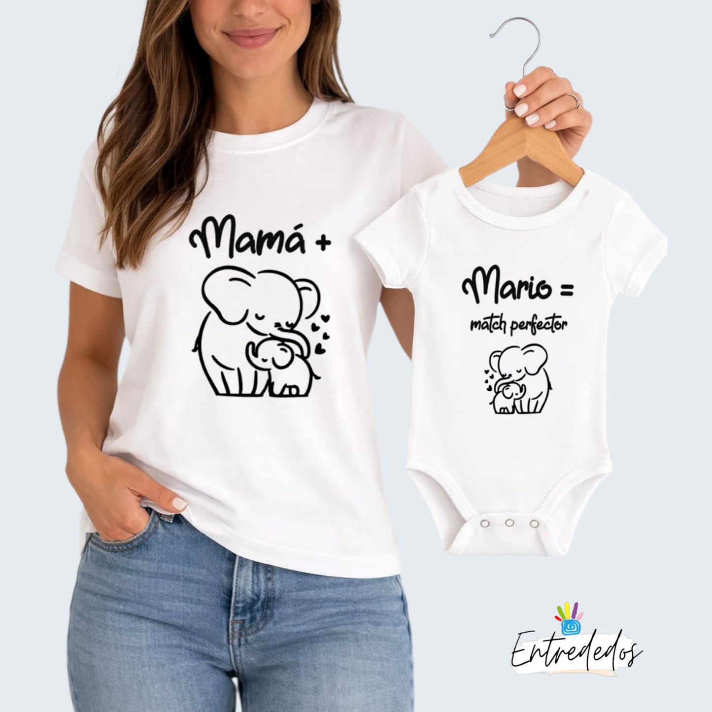 Camisetas madre e hija para cumpleaños y ocasiones especiales
