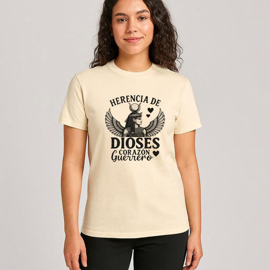 Camiseta – Herencia de dioses, corazón de guerrero
