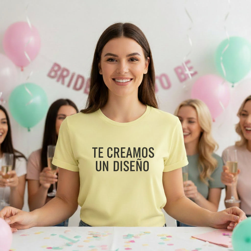 Camisetas de algodón personalizadas para despedidas | Diseño exclusivo y único