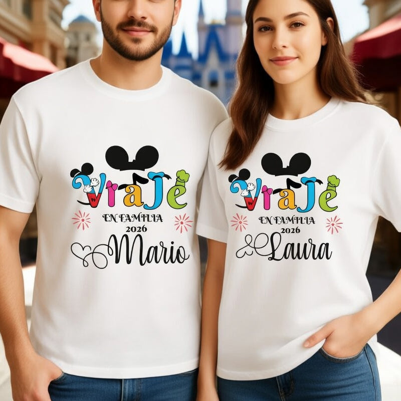 Camisetas Personalizadas Adultos y Niños ¡Viaja con estilo!