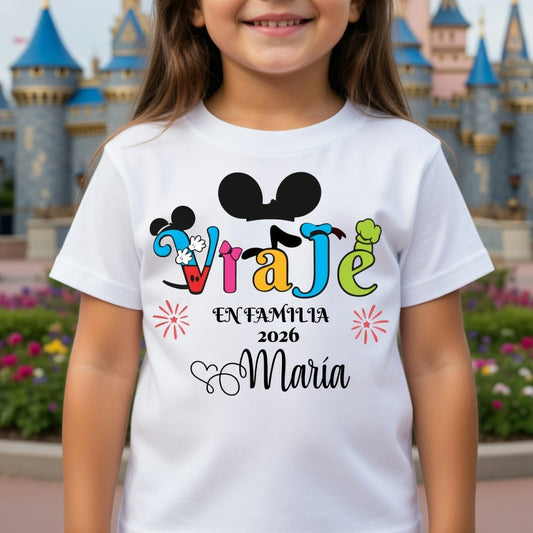 Camisetas Personalizadas Adultos y Niños ¡Viaja con estilo!
