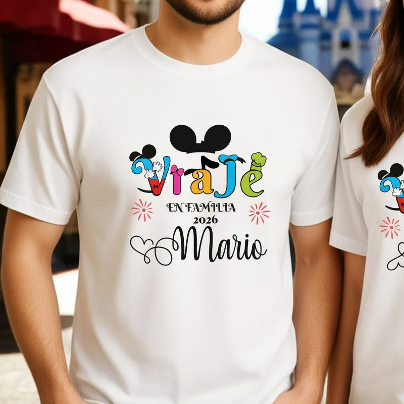 Camisetas Personalizadas Adultos y Niños ¡Viaja con estilo!