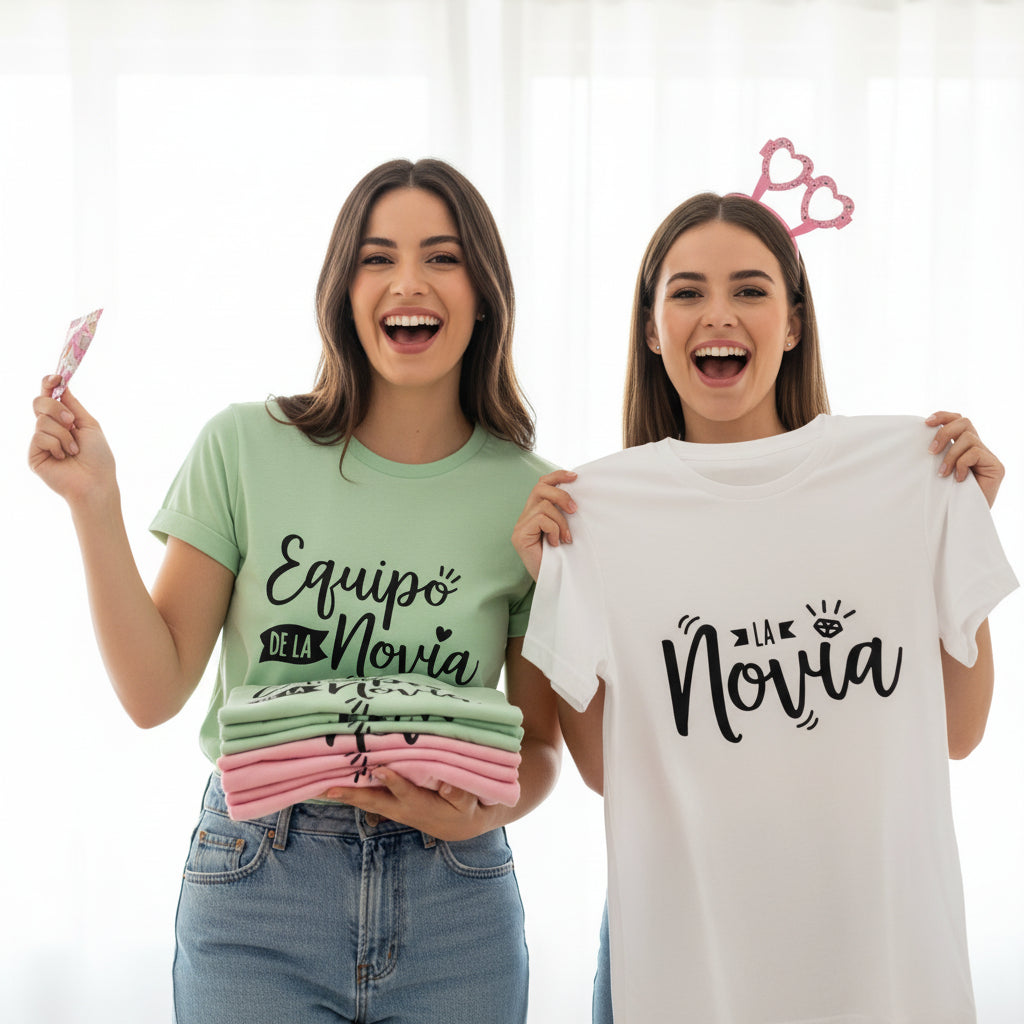 Camisetas originales para despedida de soltera