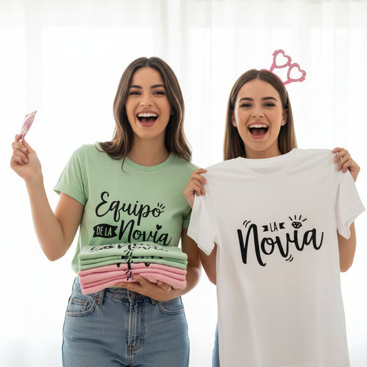 Camisetas originales para despedida de soltera