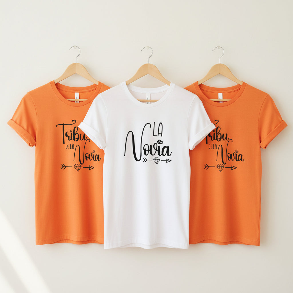 Camisetas para despedidas de soltera con nombres