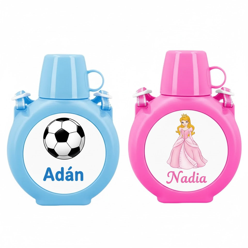 Vaso y cantimplora para niños personalizado: ¡con su nombre!