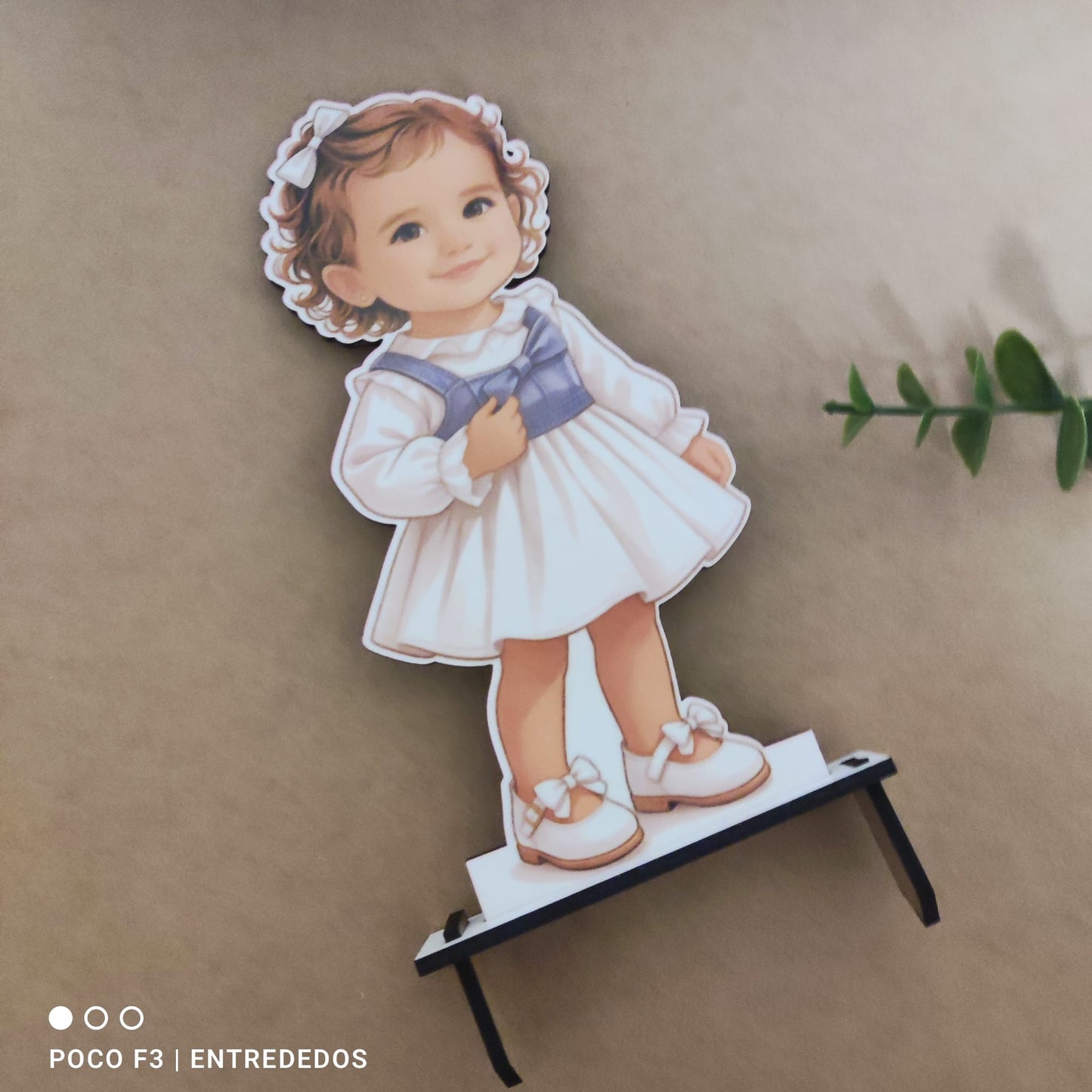 Toppers para tarta personalizado con la foto de tu hijo