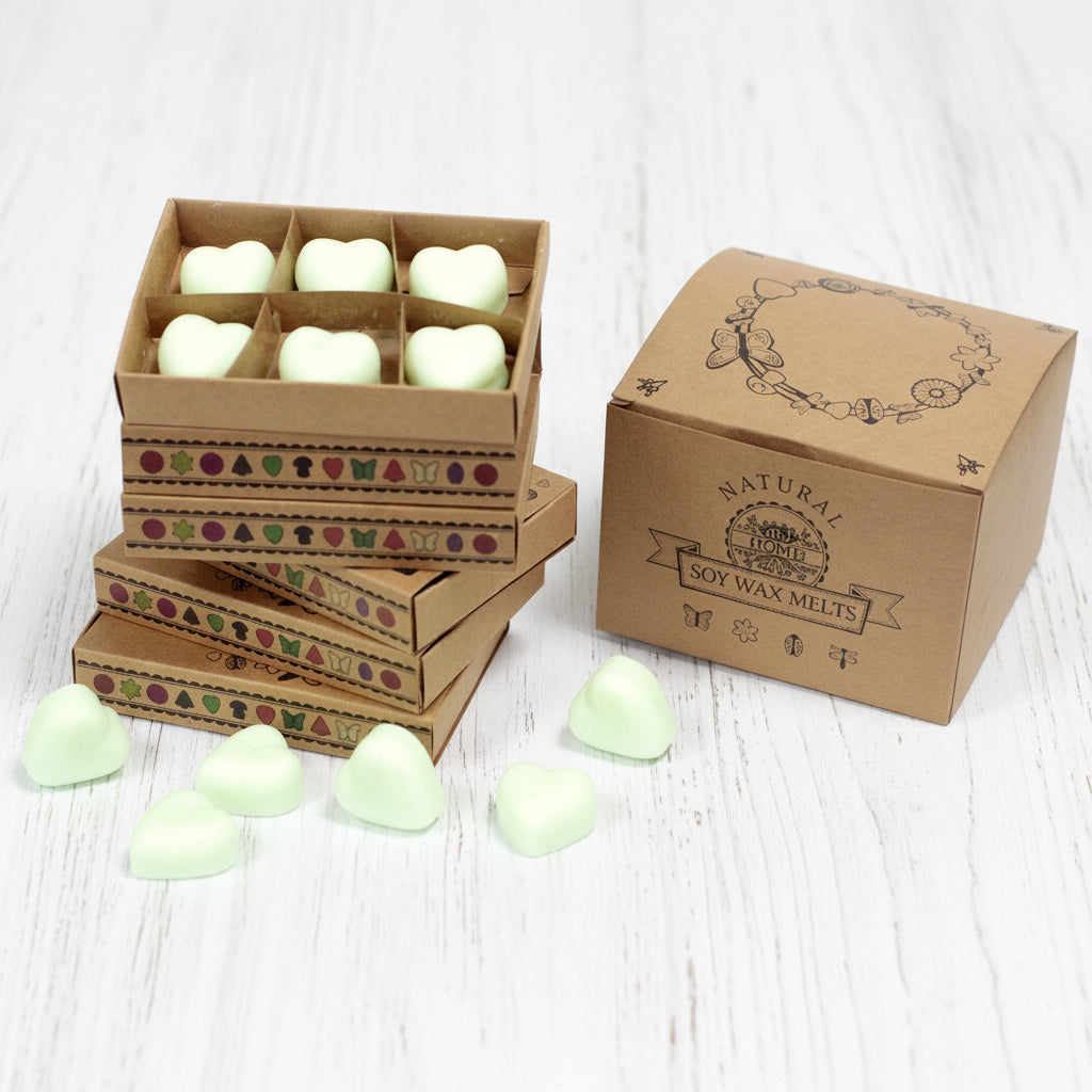 Caja de 6 ceras de Soja - Mantequilla De Brandy