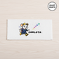 Toalla de Lavabo para el Colegio personalizada - Mikka Mágica