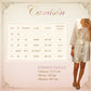 Conjunto Bata y Camisón con Encaje para Novias 2307