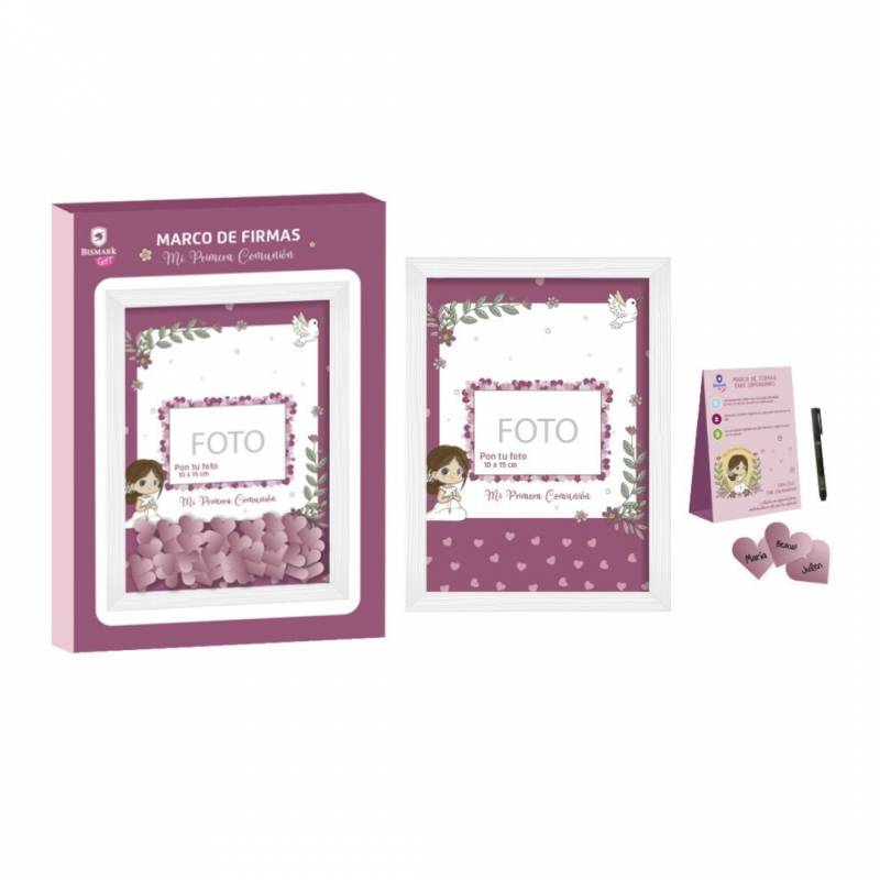 Cuadro invitados Primera Comunión niña