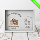 Regalo Cuadro Papá-Mamá Grabado en Madera