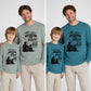 Sudaderas a juego padre e hijo amantes de la pesca
