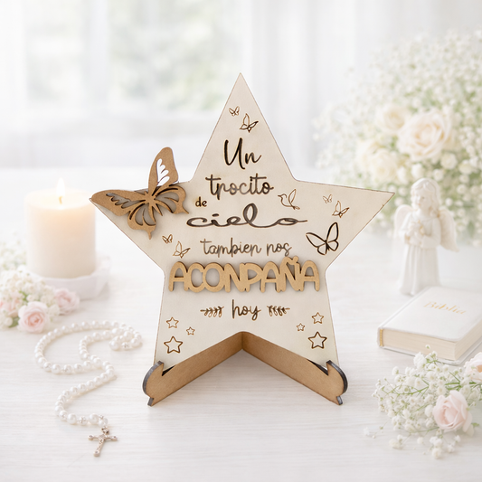 Estrella un Trocito de cielo  – Recuerdo para Comunión