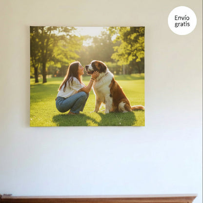 Lienzo de PVC A3 personalizado con foto favorita