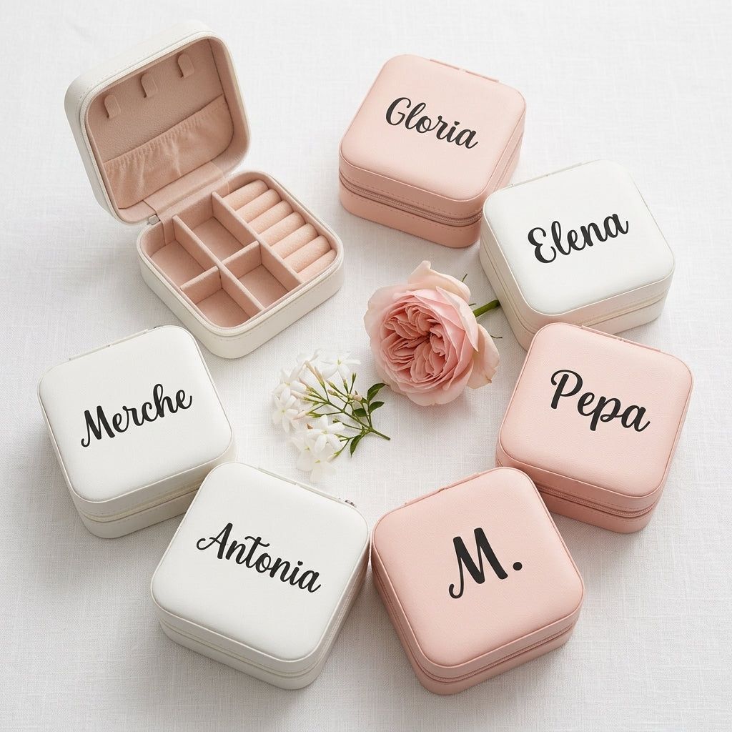 Joyero de Viaje Personalizado para Eventos – Regalo Original y Elegante