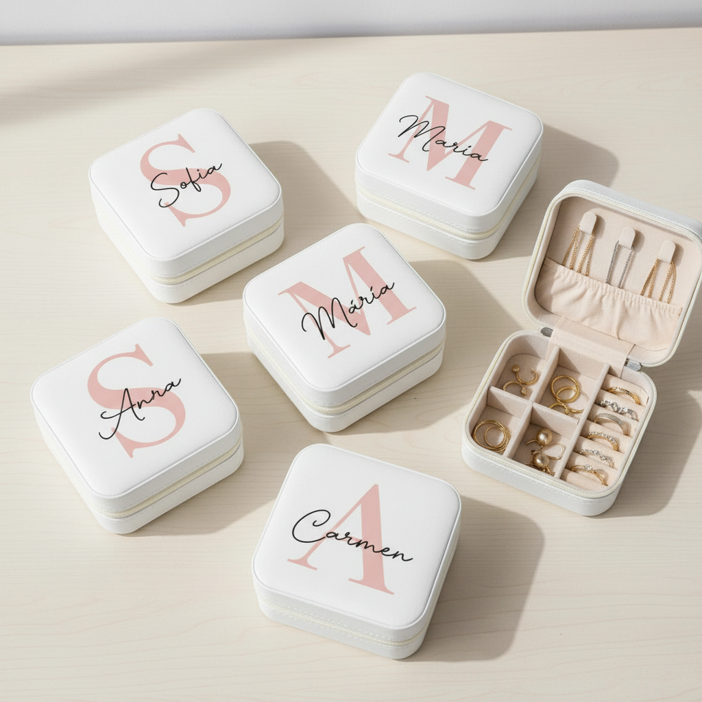 Joyero de Viaje Personalizado para Eventos – Regalo Original y Elegante